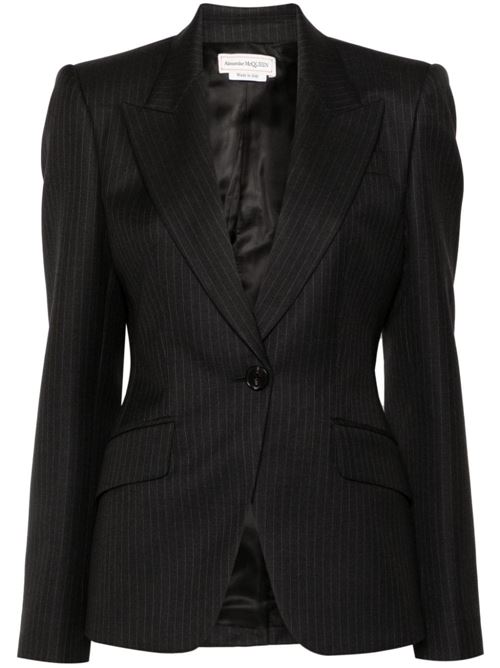 Single-breasted blazer ALEXANDER MCQUEEN | 798500QJAEI1124